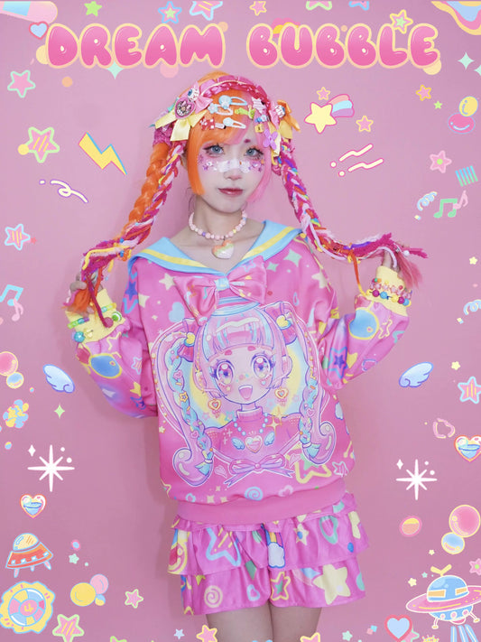 Dream Bubble Decora Lovely Sailor Suit hoodie Dream Bubble