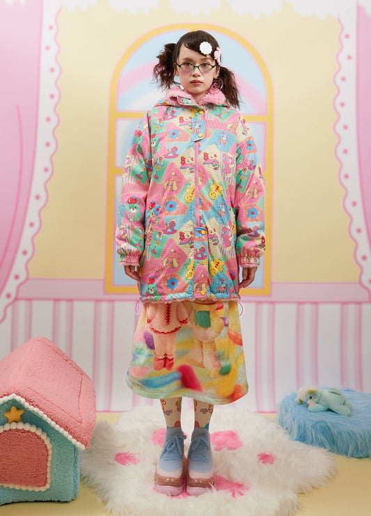 Frufru Decora Print Double-sided Jacket jacket frufru