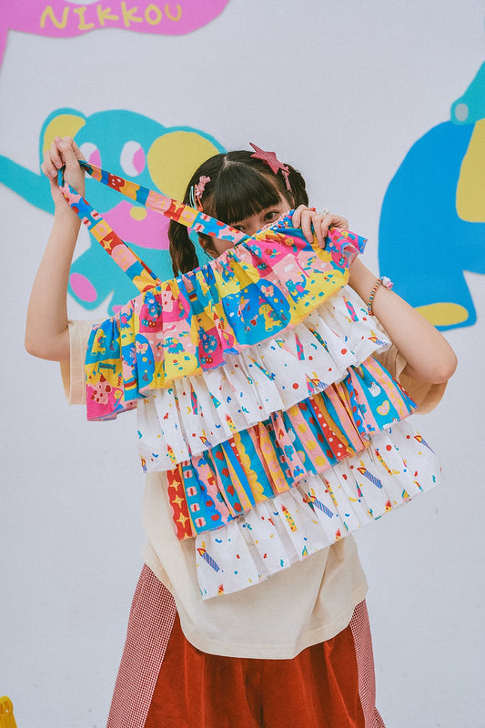Harajuku Bag Funny Tiered Bag Decora Fashion Bag bag Nikkou home