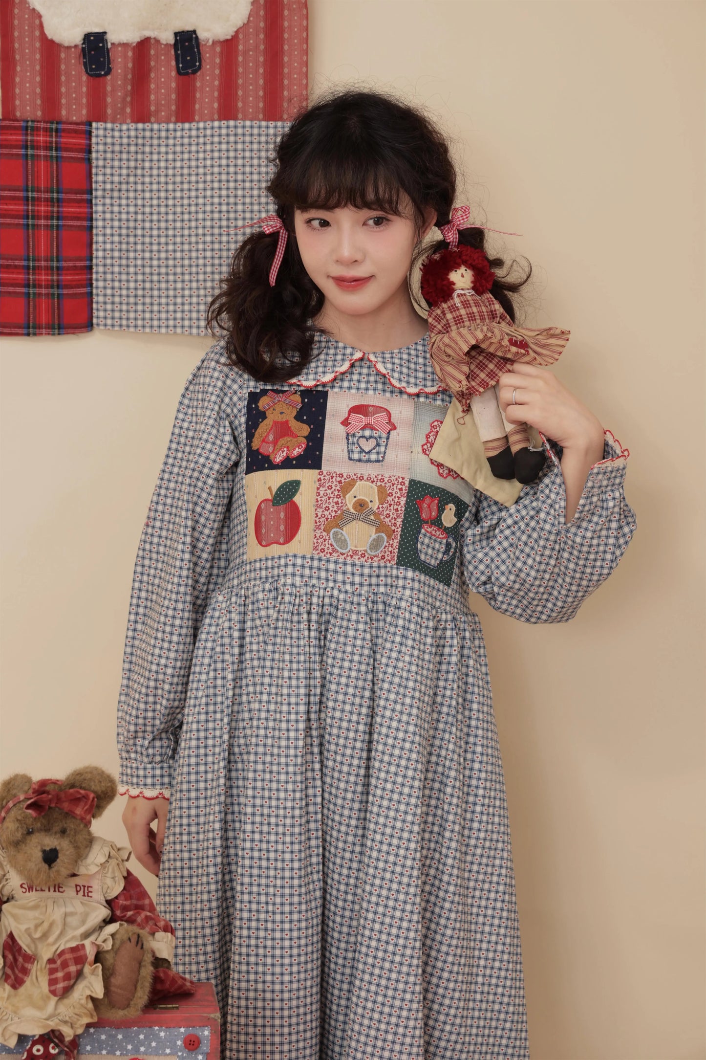 SemenCoicis KidCore Peter Pan Collar Dress