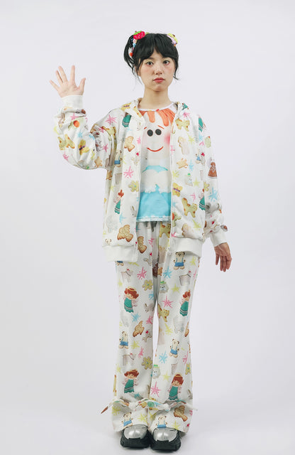 Frufru Decora Bunny Cardigan Hoodie