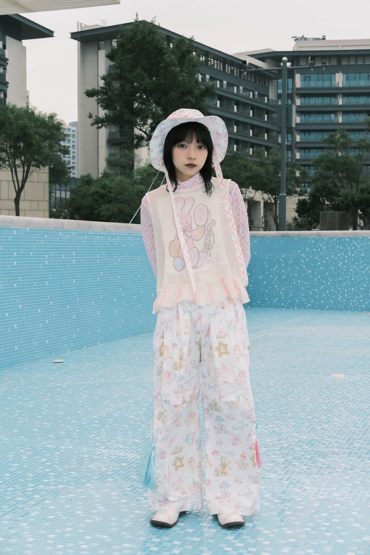 Decora Fit Guide Decora Fashion Flip Phone Wide Pocket Pants - Harajuku Style – Land Decora