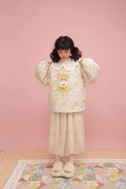 SemenCoicis KidCore Doll Collar Coat