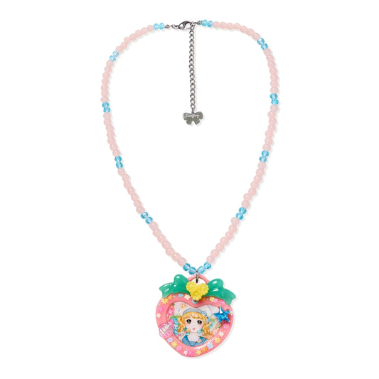 Lutra Jump Decora Fashion Love-heart Necklace Hair Clip