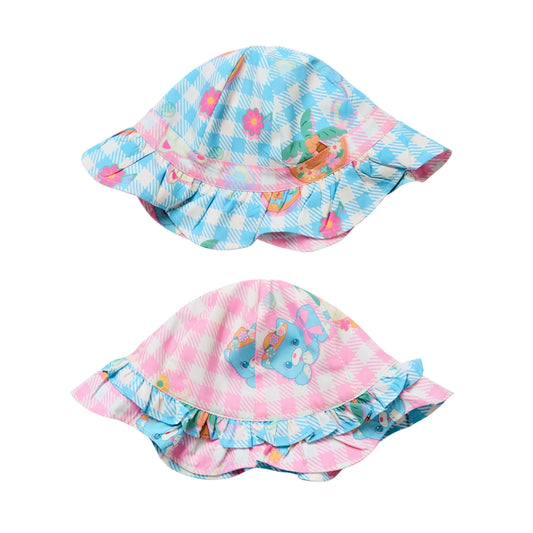 Lutra Jump Decora Fashion Plaid Cat Dual-wear Hat