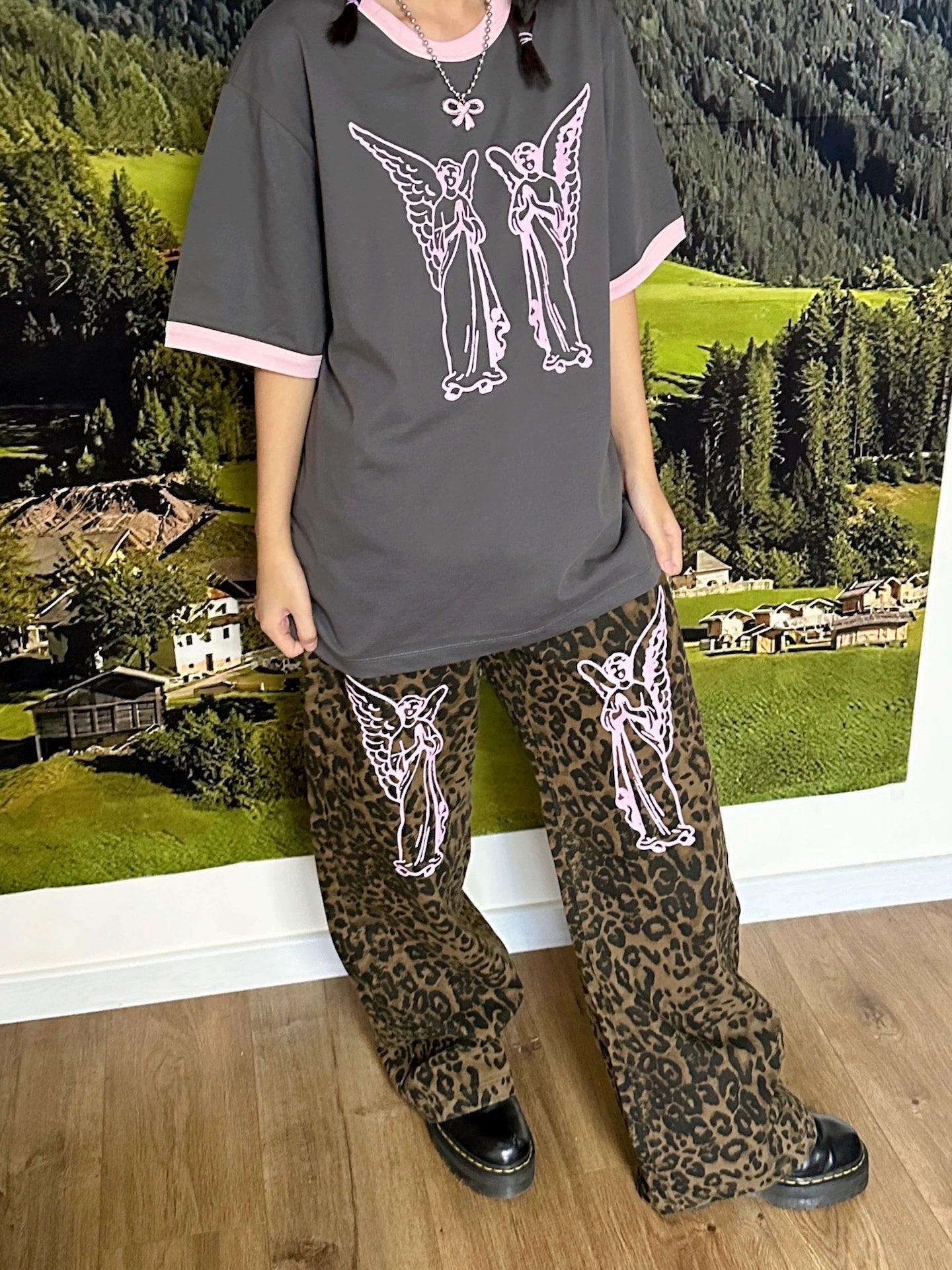 BunnyBunnyGun - Y2K Butterfly Angel T-Shirt tshirt bunnybunnygun