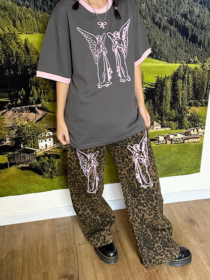 BunnyBunnyGun - Y2K Butterfly Angel T-Shirt tshirt bunnybunnygun