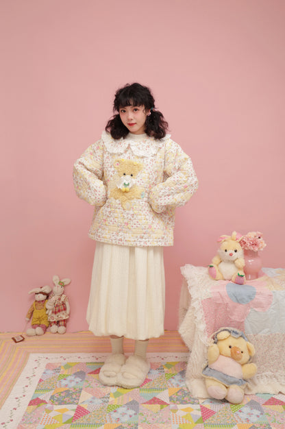 SemenCoicis KidCore Doll Collar Coat