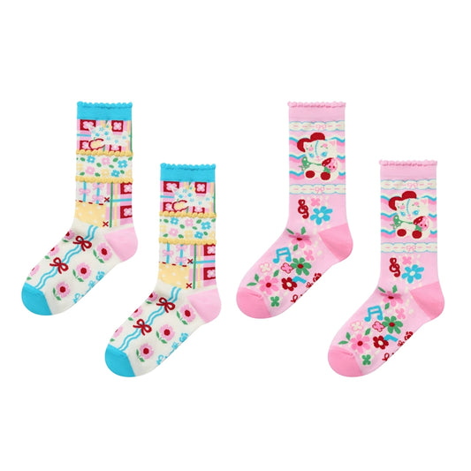 Lutra Jump Decora Fashion Kitten Cotton Socks