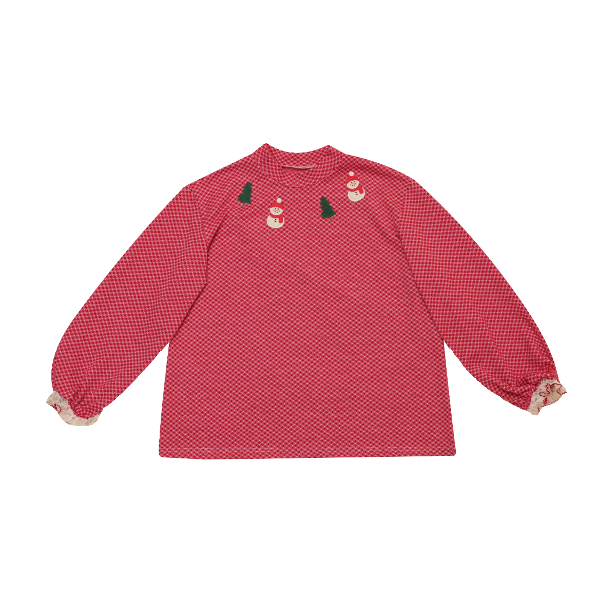 SemenCoicis KidCore Xmas Red Shirt