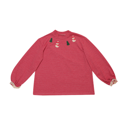 SemenCoicis KidCore Xmas Red Shirt