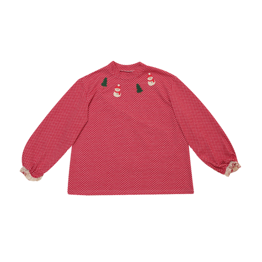 SemenCoicis KidCore Xmas Red Shirt