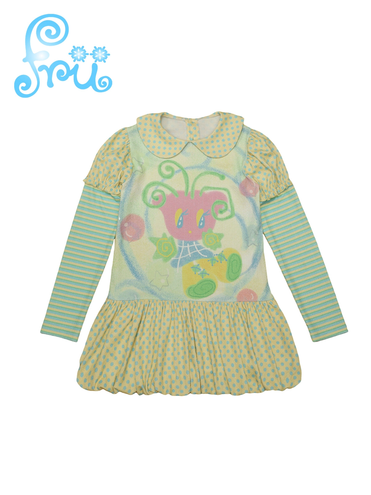 frufru Decora Tulip Dress