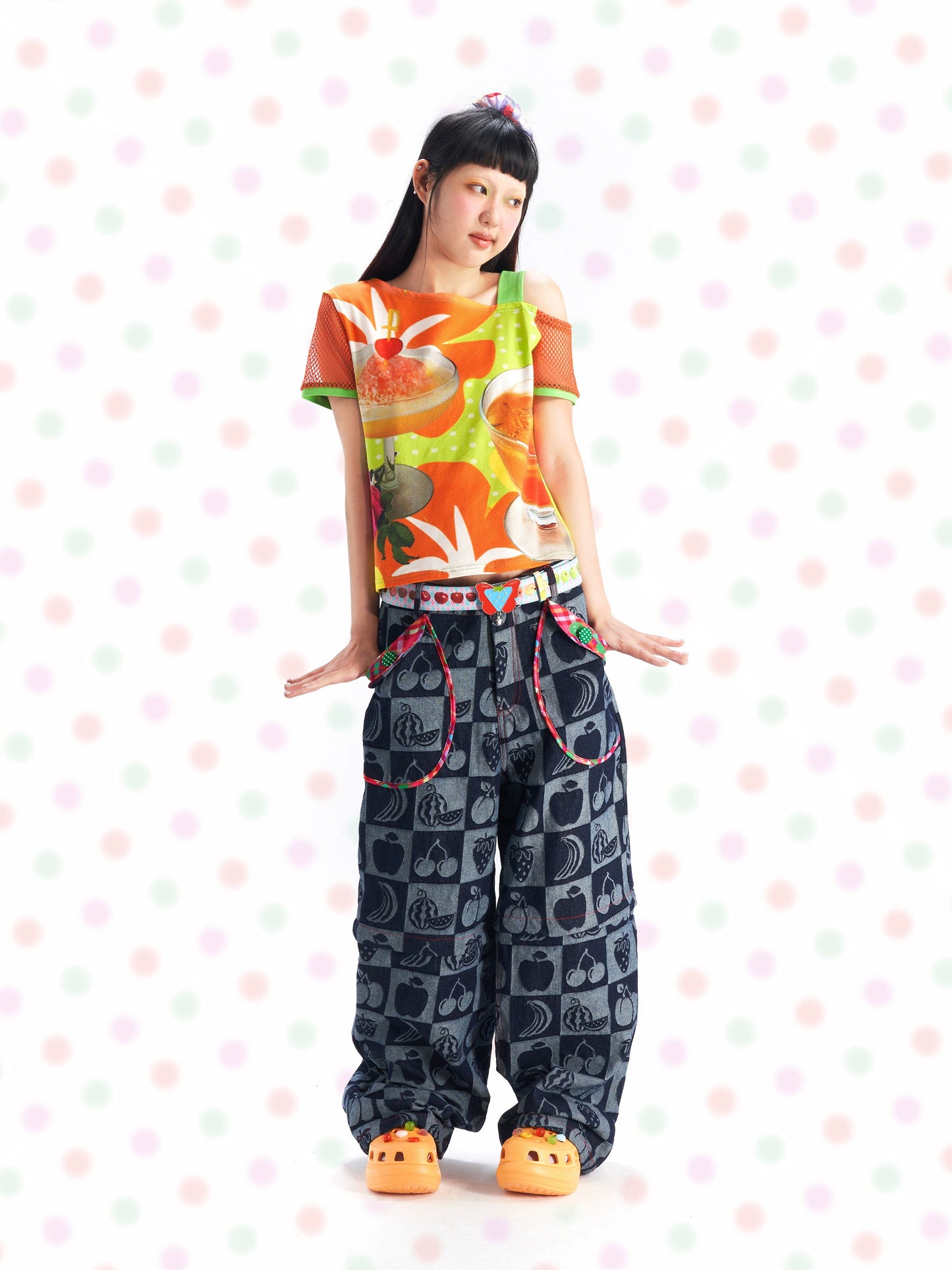 Fruits Decora Kei Sparkling Water T-shirt