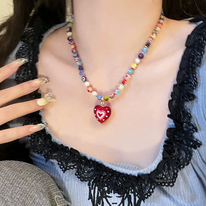 GIRL INSTITUTE Decora Love Pendant Necklace