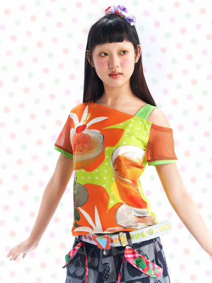 Fruits Decora Kei Sparkling Water T-shirt