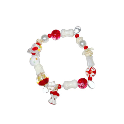 Strangelab - Y2K Bracelet Apple Handmade Beads Harajuku Cute bracelet strangelab