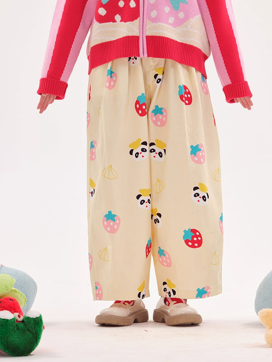 Nikkou Home Decora Fashion Lovely Panda Pants