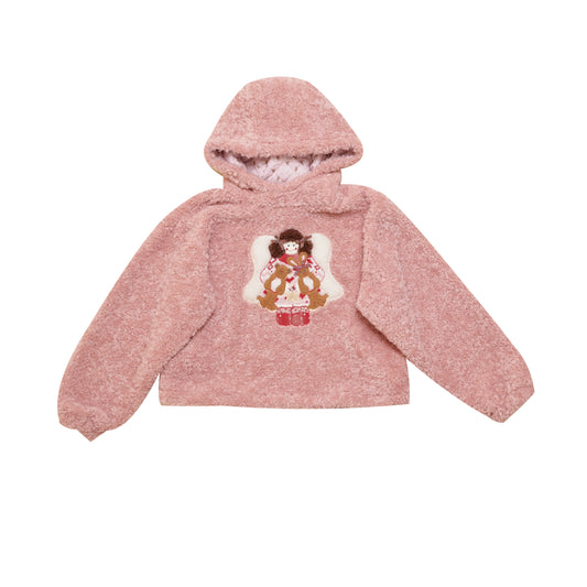 SemenCoicis KidCore Vintage Pink Hoodie