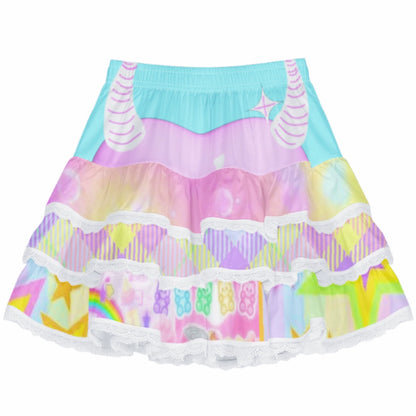 Leerroo Decora Fashion Skirt Sweetheart Ballet Skirt Tiered Skirt