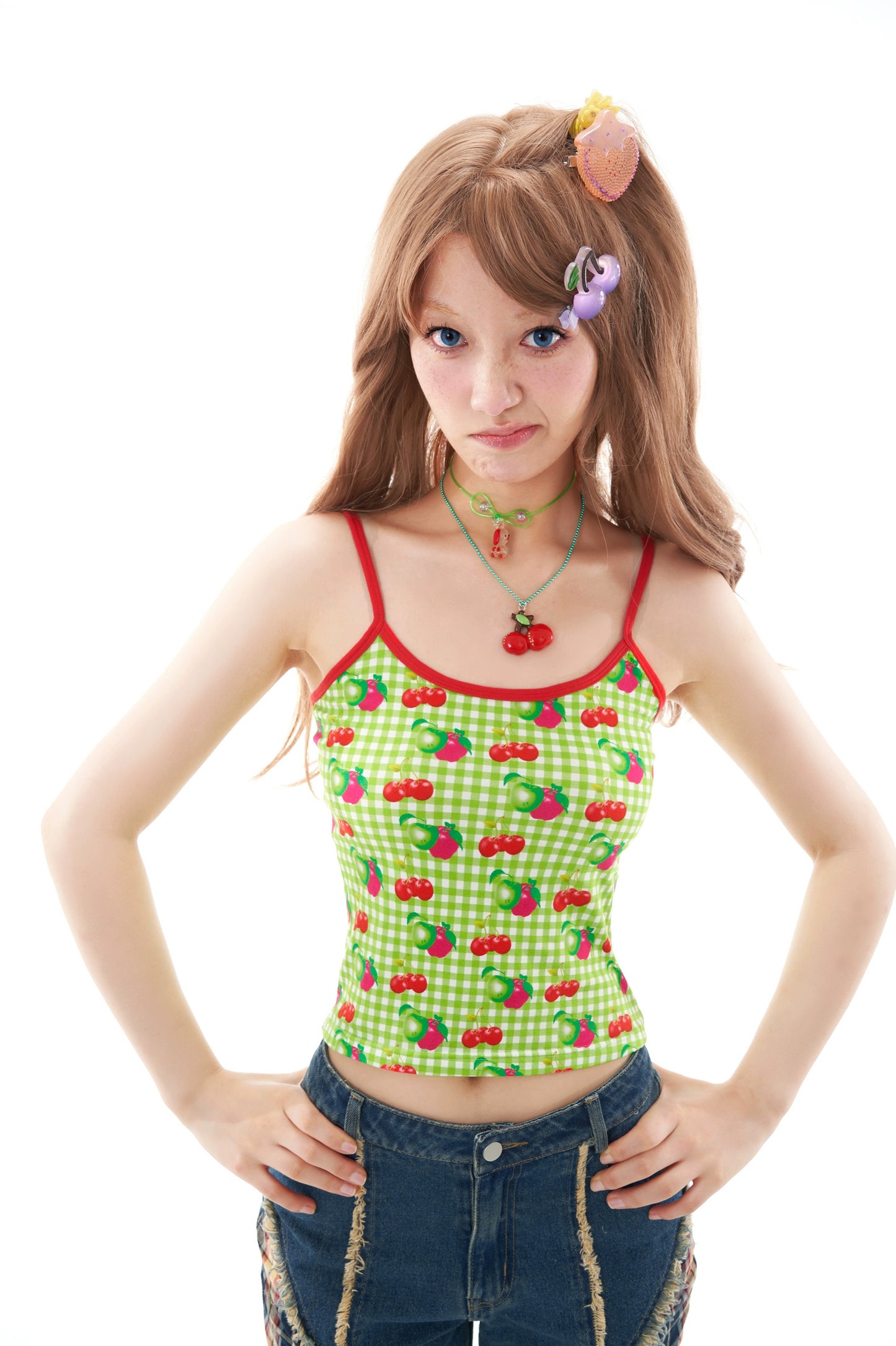 Decora Fashion Fruits Cherry Tank Top