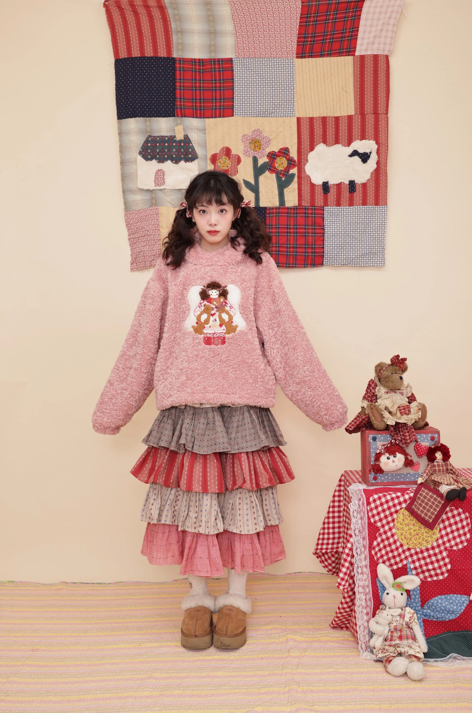 SemenCoicis KidCore Vintage Pink Hoodie hoodie SemenCoicis
