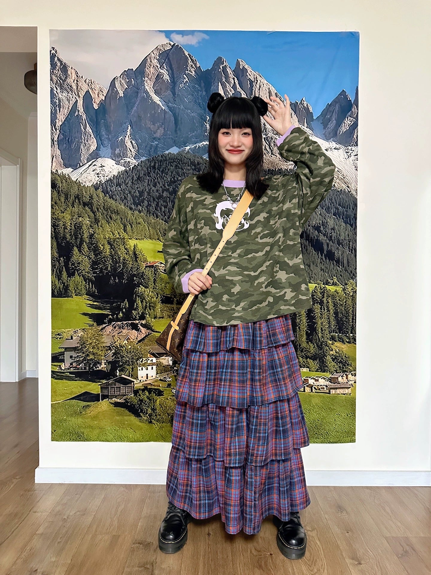 BunnyBunnyGun - Harajuku Oversize Print Long Sleeve T-Shirt sweatshirt bunnybunnygun