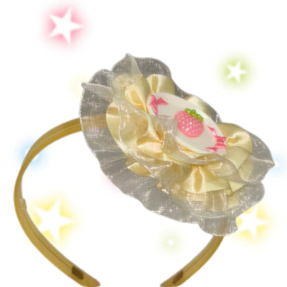 Salty Gummy - Strawberry Ribbon Headband headband Salty Gummy