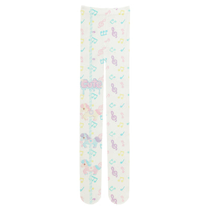 NIHON KIDS - Decora Tights Colorful Carousel Harajuku tights NIHON KIDS