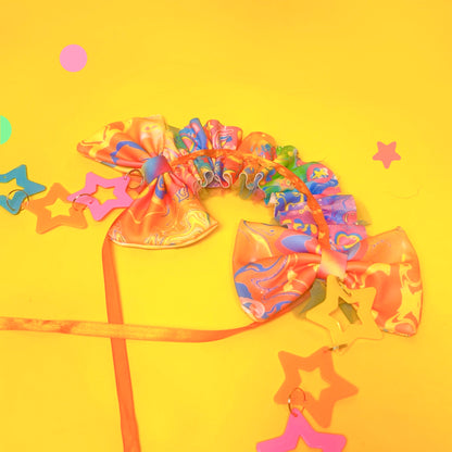 Dream Bubble - Rainbow Decora Kei Headband headband Dream Bubble Orange