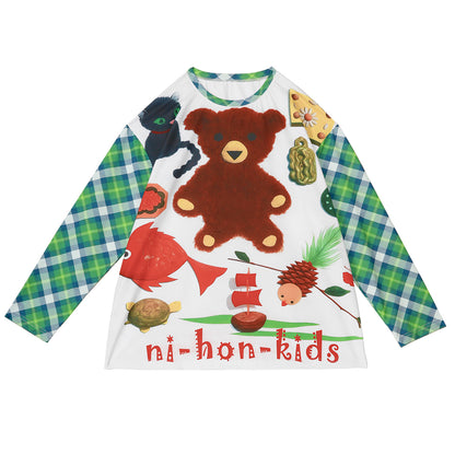 NIHONKIDS - Kidcore Retro Teddy Harajuku Tee shirt NIHON KIDS