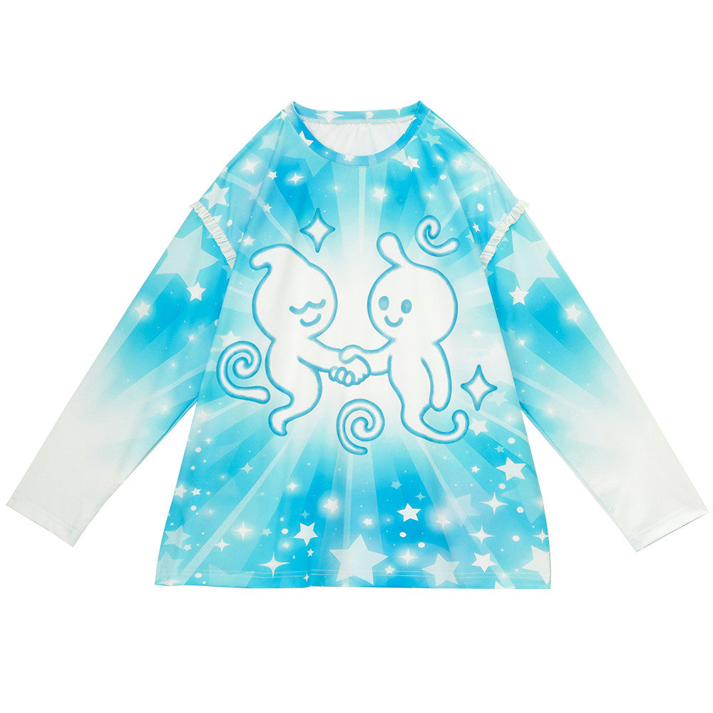 NIHON KIDS - Y2K Dreamcore Star Long Sleeve Tee shirt NIHON KIDS