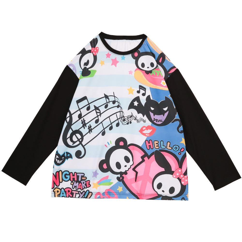 Nihon Kids - Emokid Skull Bunny Top shirt NIHON KIDS