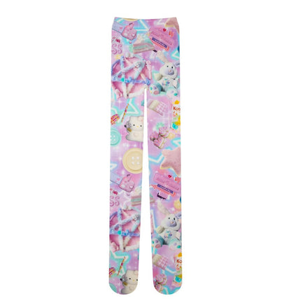 NIHON KIDS - Decora Kei Dopamine Doll Tights tights NIHON KIDS
