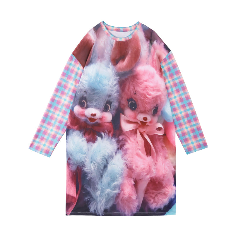 NIHONKIDS - Decora Kei Cute Bunny Doll Dress dress NIHON KIDS