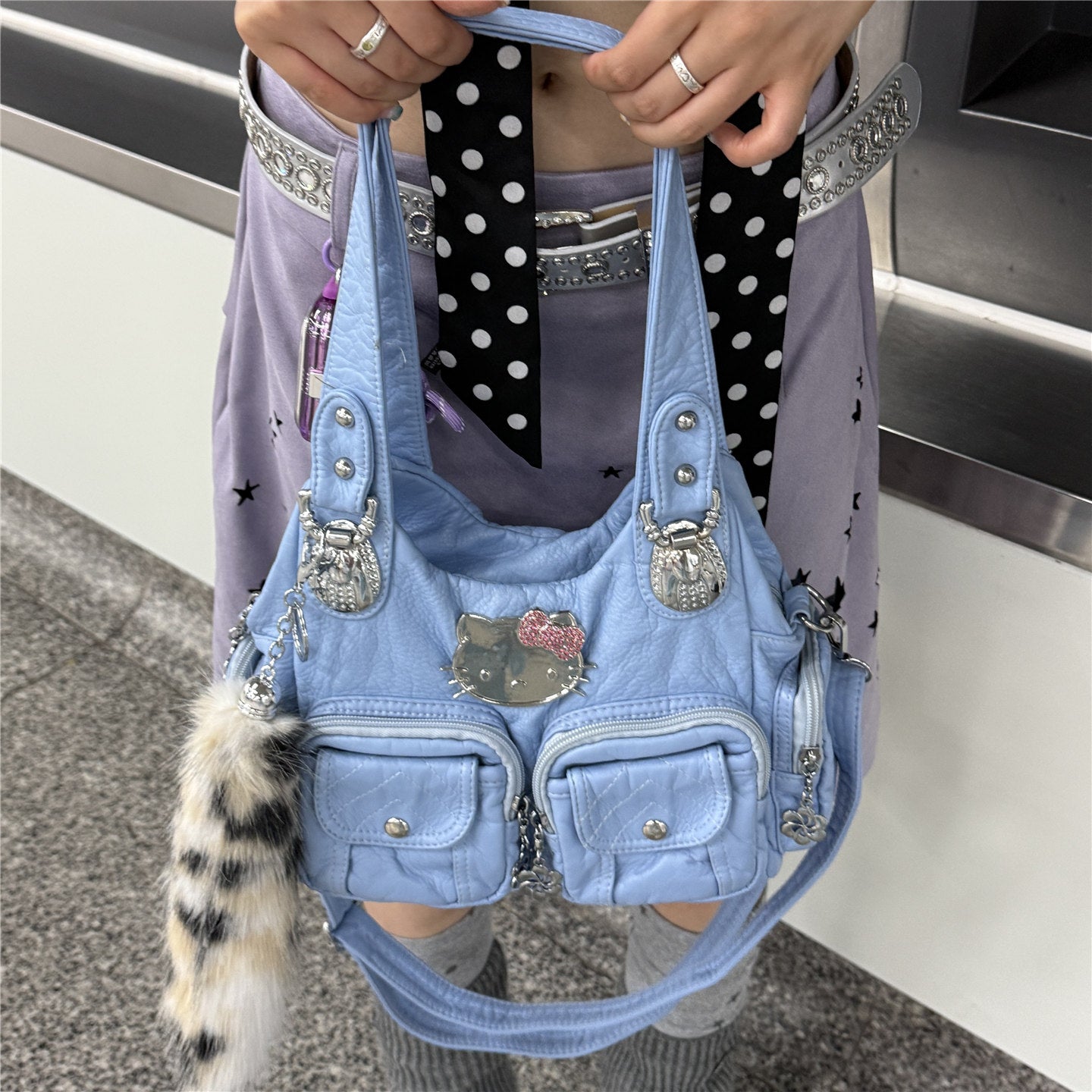 KT Multi-Pocket Shoulder Bag bag Hottie