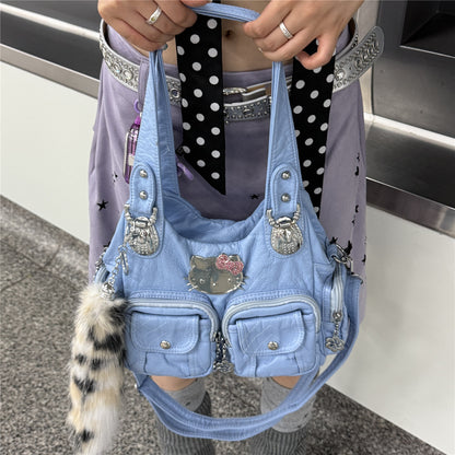 KT Multi-Pocket Shoulder Bag bag Hottie