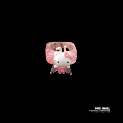 DuoXi - Kawaii Ring HelloKitty Bow Stackable Resin ring DuoXi 1