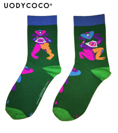 uodycoco – Zodiac Cartoon Socks socks uodycoco Aquarius
