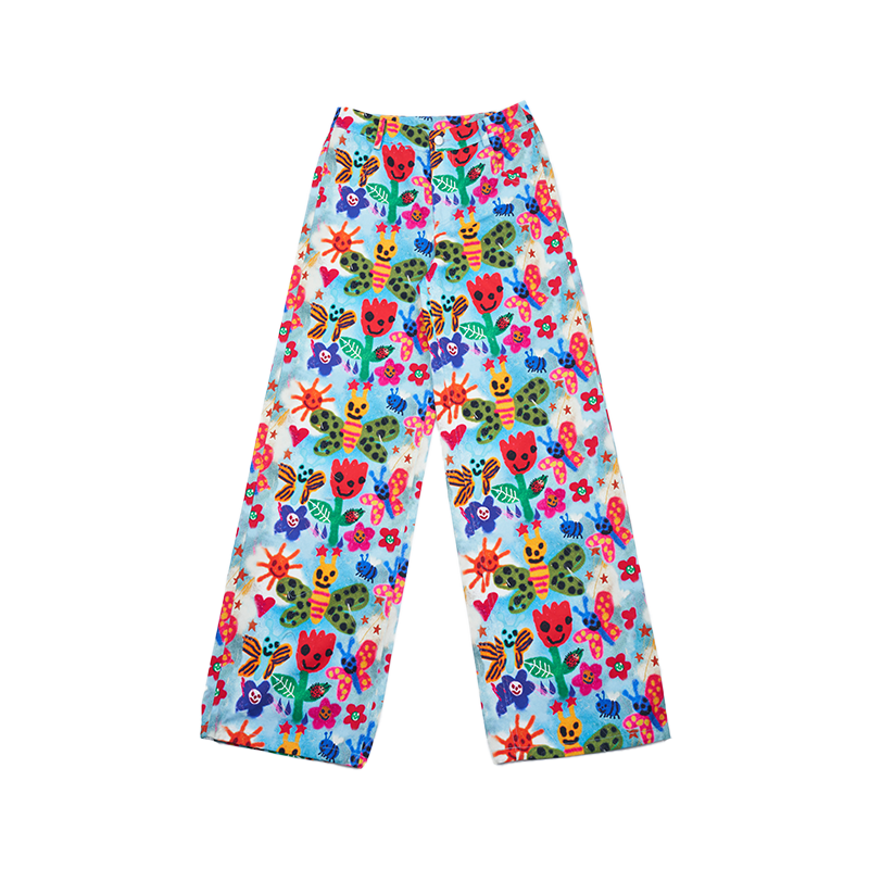 iscreamcolour MOF - Graffiti Cargo Pants pants iscreamcolour S