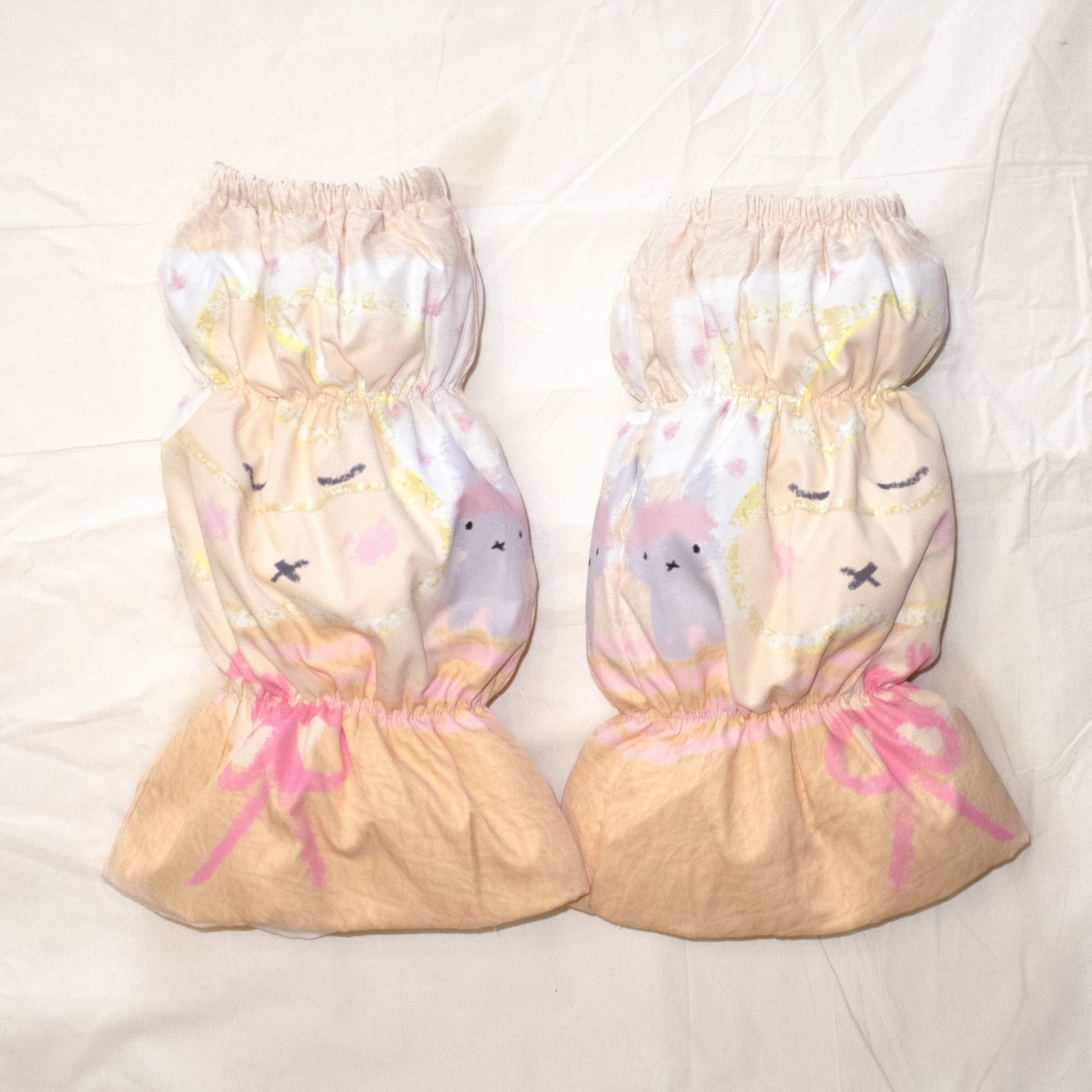 YJM with biubiu - Cartoon Fuzzy Leg Warmers leg warmmers YJM with biubiu