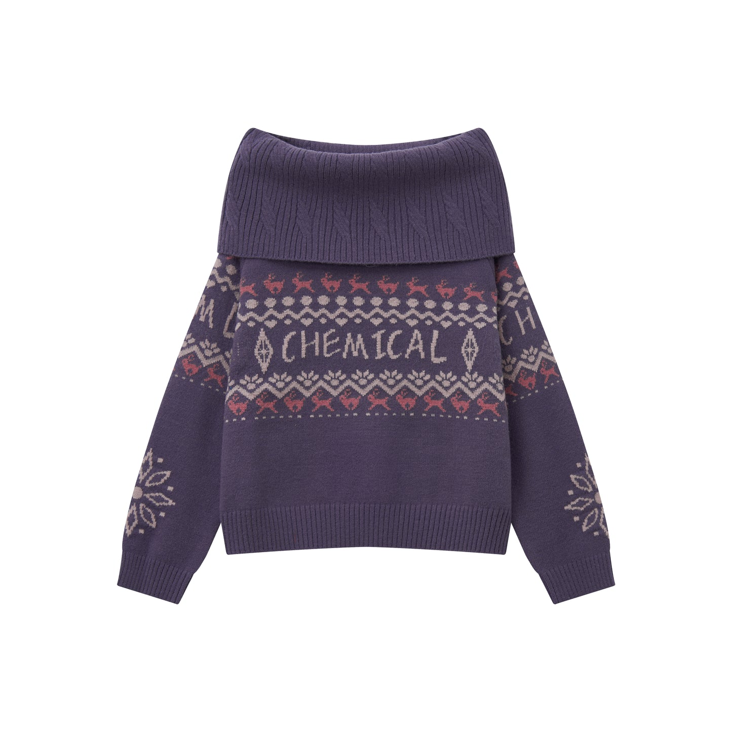 Chemical Girl - Kawaii Fair Isle Knit Sweater sweater chemical girl