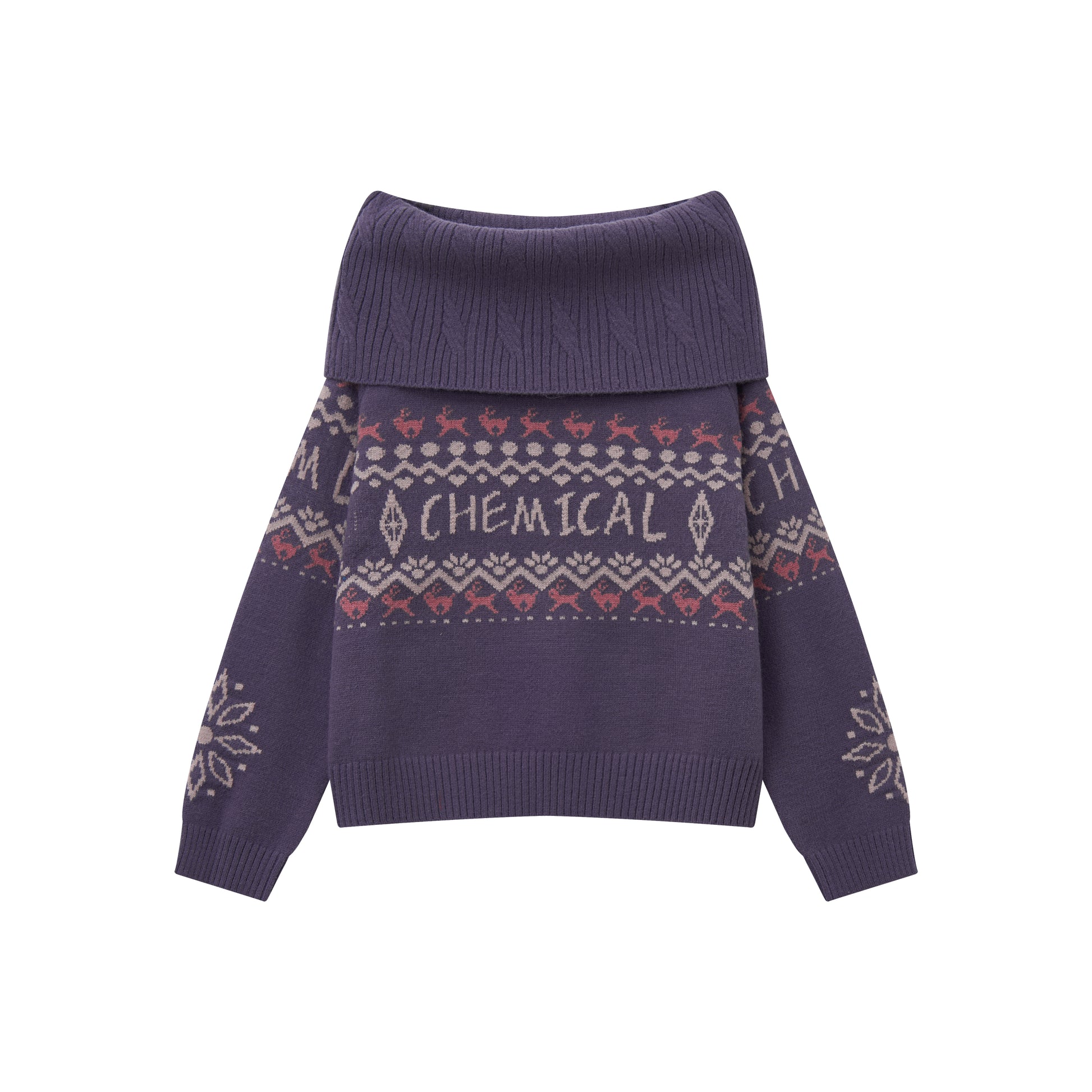 Chemical Girl - Kawaii Fair Isle Knit Sweater sweater chemical girl