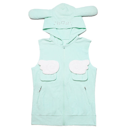 Hashtag DDD – Y2K Bunny Hoodie with Ears hoodie Hashtag DDD
