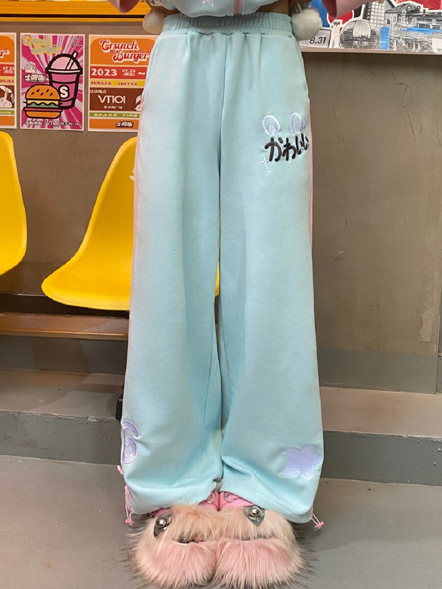 Three Poisons - Dessert Party Casual Track Suit Set set Three Poisons Pants S