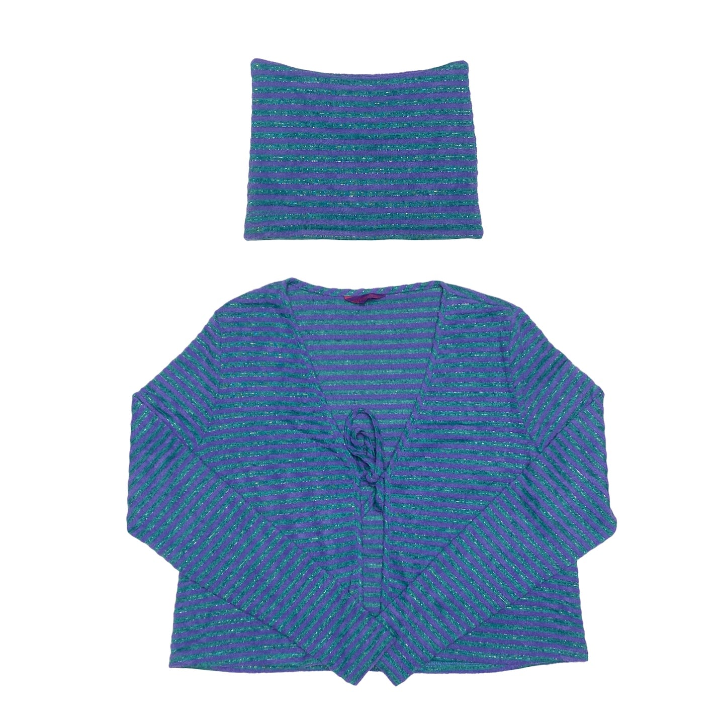 BunnyBunnyGun - Kawaii Loose Tie-Up Top with Hat cardigan bunnybunnygun