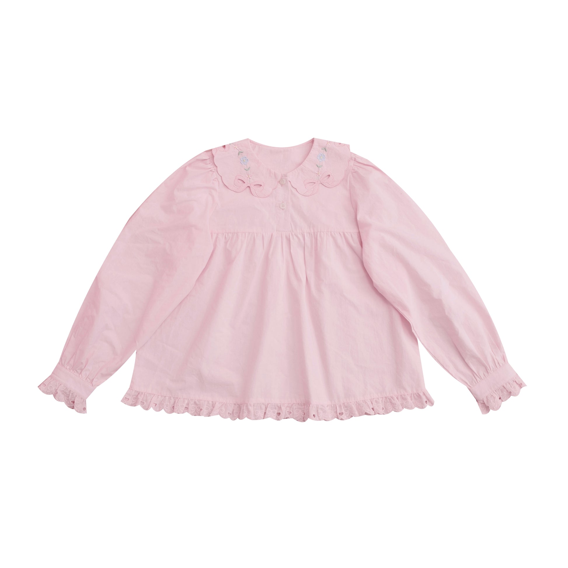 SemenCoicis - Kawaii Bow Collar Blouse blouse SemenCoicis