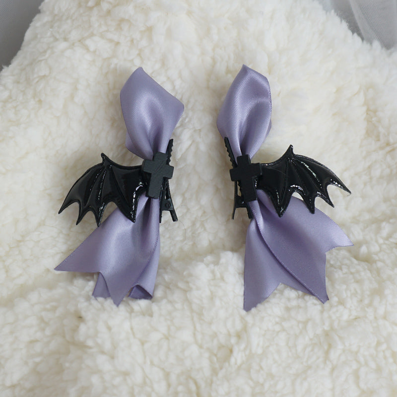 Maojiang - Kawaii Kuromi Hair Clip hair clip maojiang 1 (One Pair)