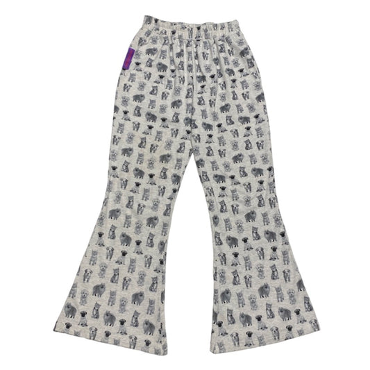 Y2K Wide-Leg Pants – Vintage Animal Print pants bunnybunnygun