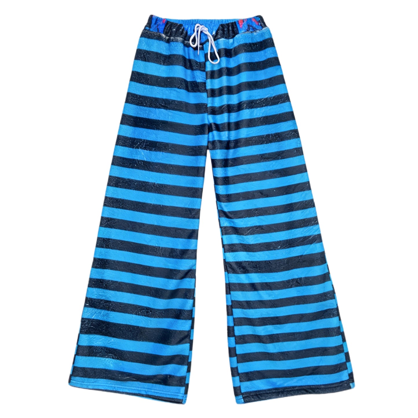 LEERROO - Y2K Subculture Striped Print Pants pants Leerroo S